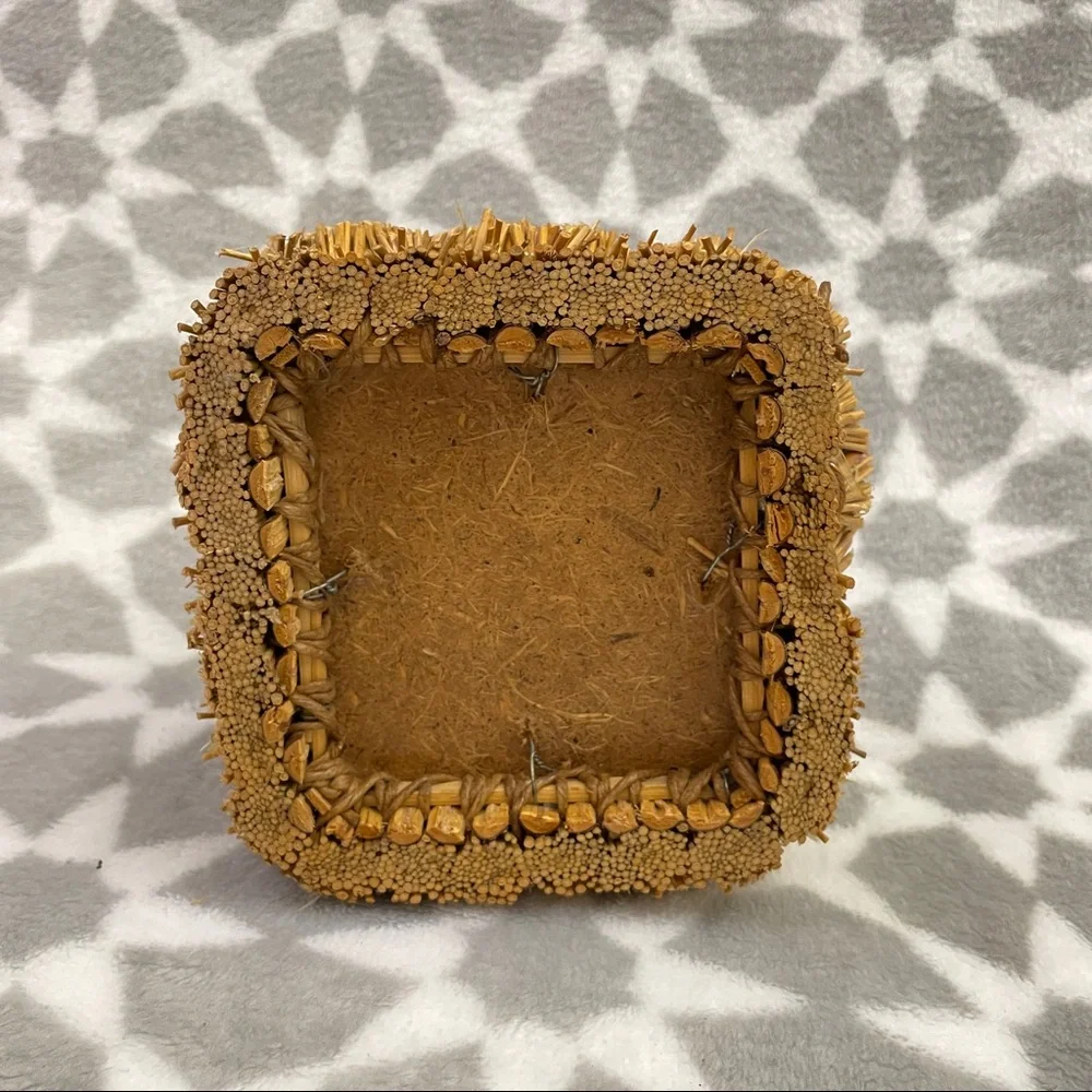 🌸 5 for $25 // Vintage straw wicker seagrass basket
